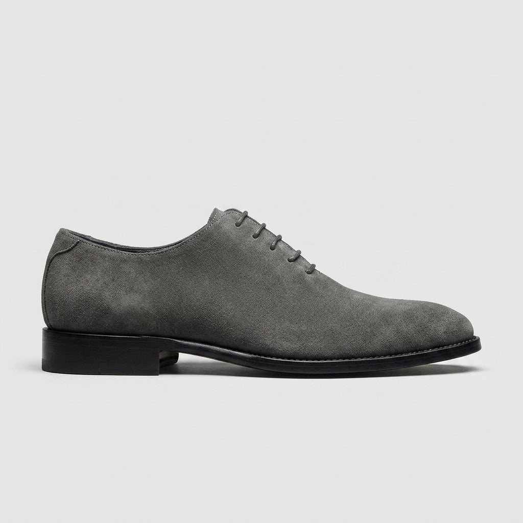 Reuben Men's Suede Oxfords - full-length view