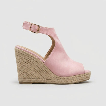 Yvette Women's Platform Espadrilles - full-length view