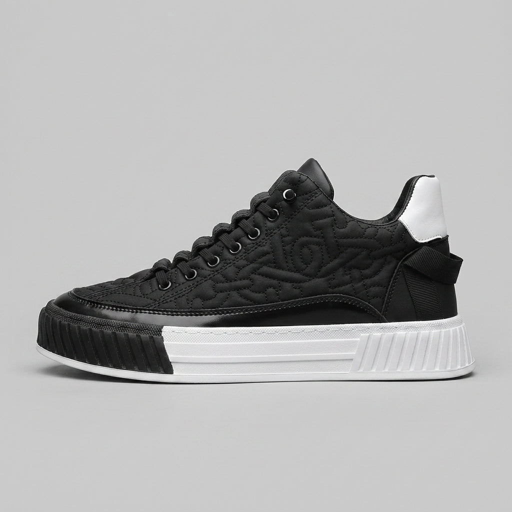 Tristan Men's Platform Sneakers - full-length view