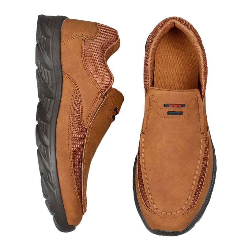 Yves Men's Loafers | Brown, Grey