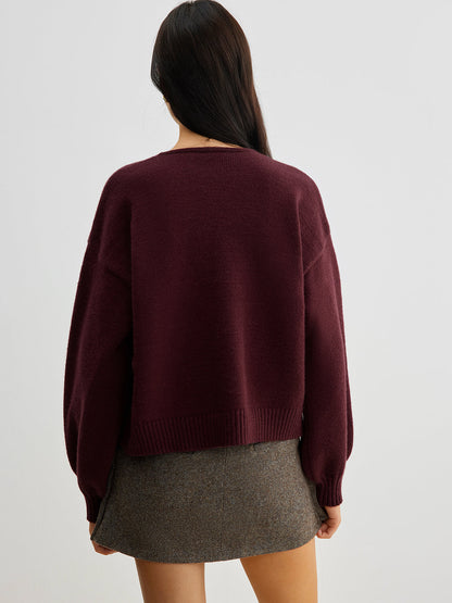 Harlow Women's Sweater - back view