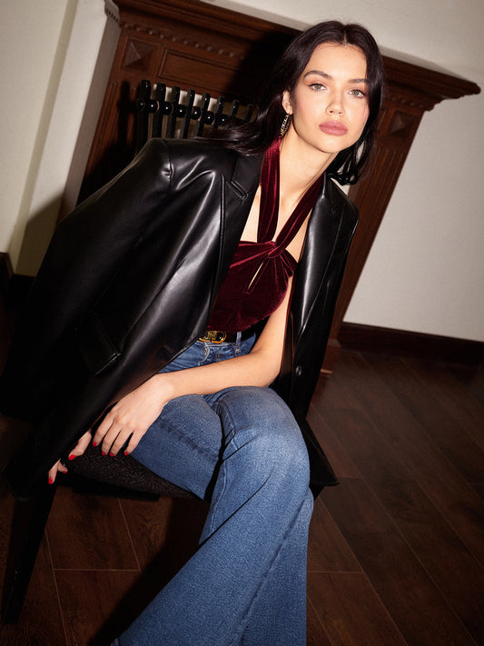 Rosa Women's Blouse - styled view