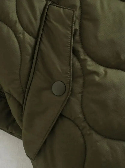Quinn Women's Quilted Blazer - back view