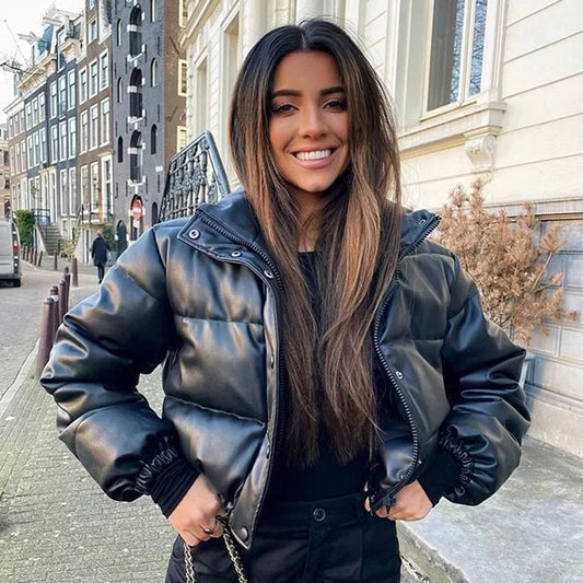 Rowan Women's Puffer Jacket - front view