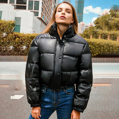 Rowan Women's Puffer Jacket - back view