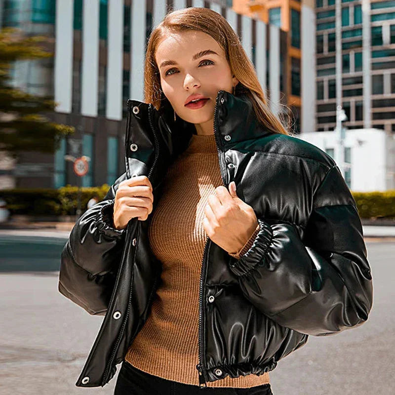Rowan Women's Puffer Jacket - full-length view