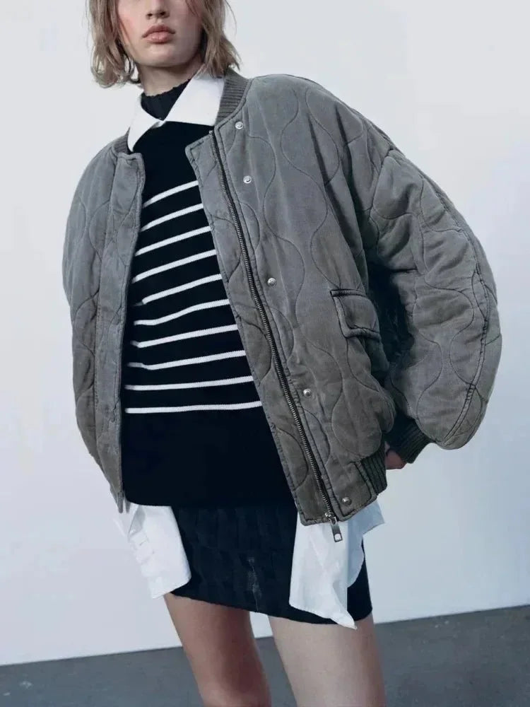 Beatrix Women's Oversized Blazer - styled view