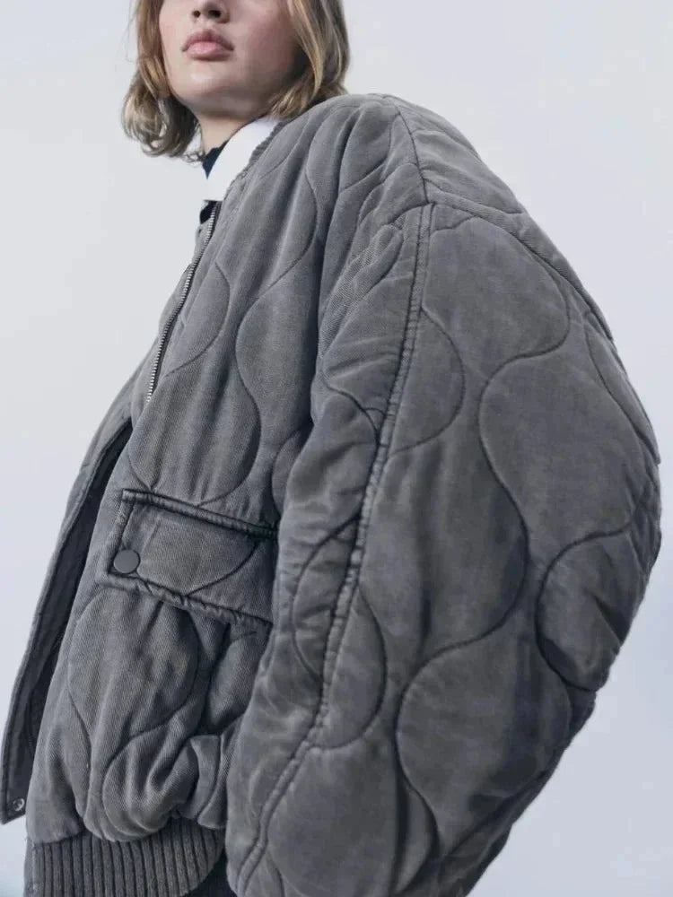 Beatrix Women's Oversized Blazer - back view