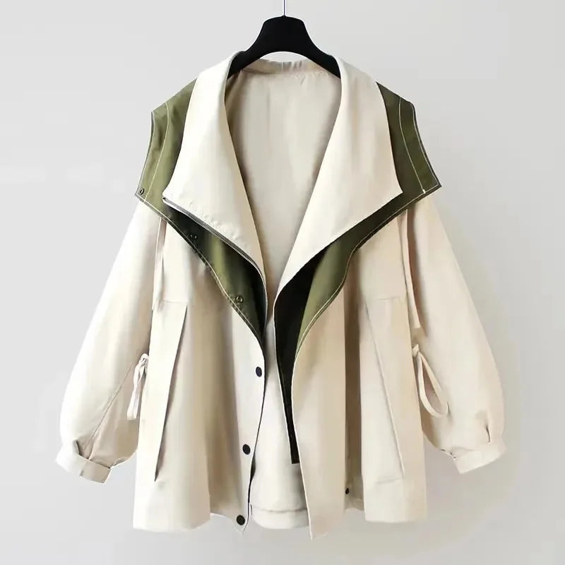 Odette Women's Blazer | Black, White