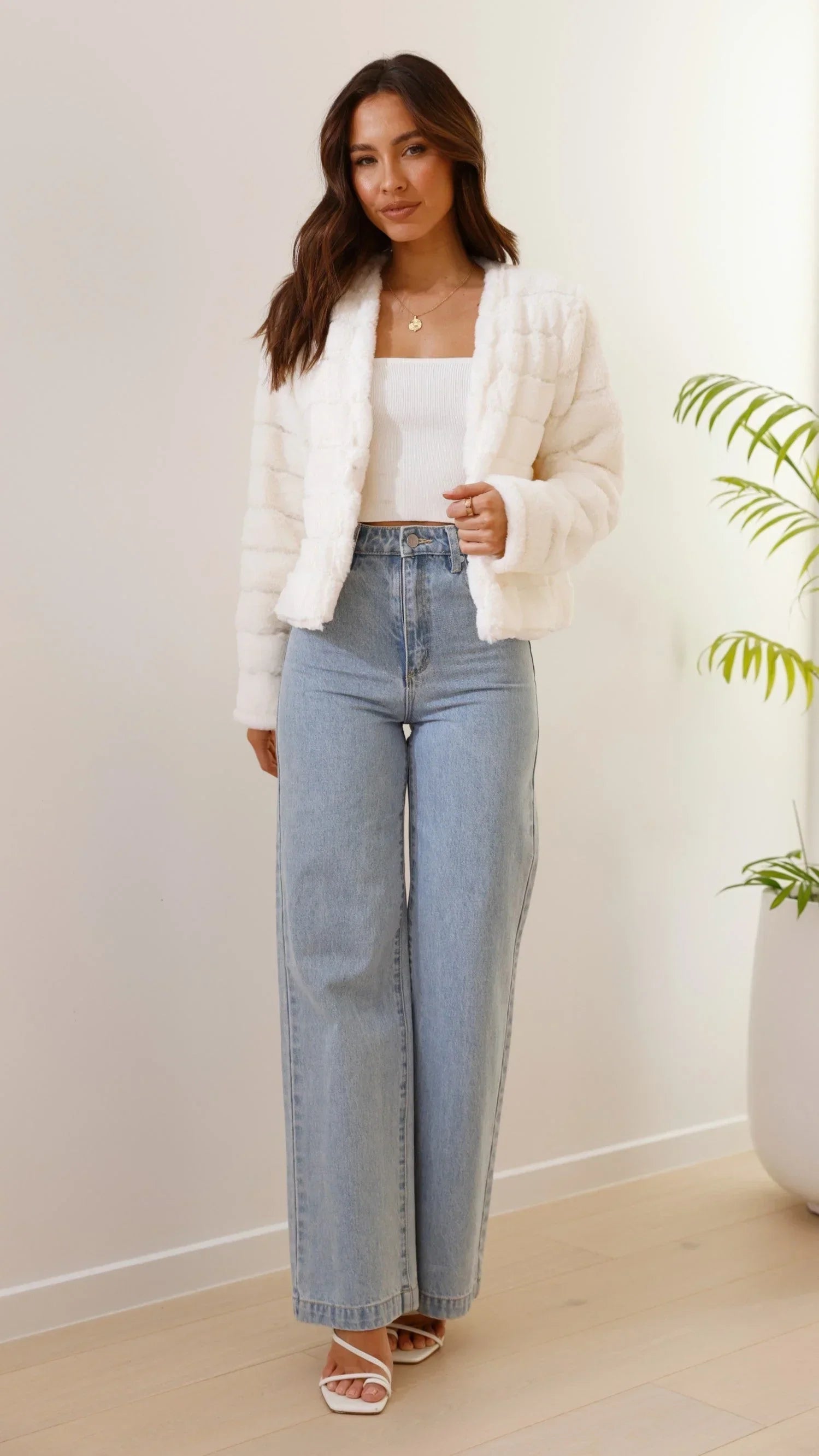 Winona Women's Blazer - fabric and finish detail