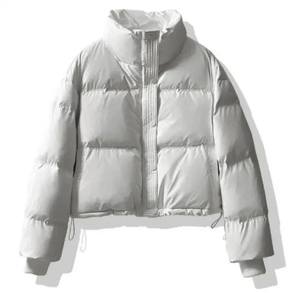 Clara Women's Puffer Jacket - shown in use