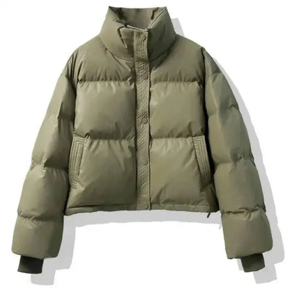 Clara Women's Puffer Jacket - flat lay
