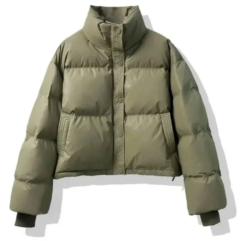 Clara Women's Puffer Jacket - flat lay