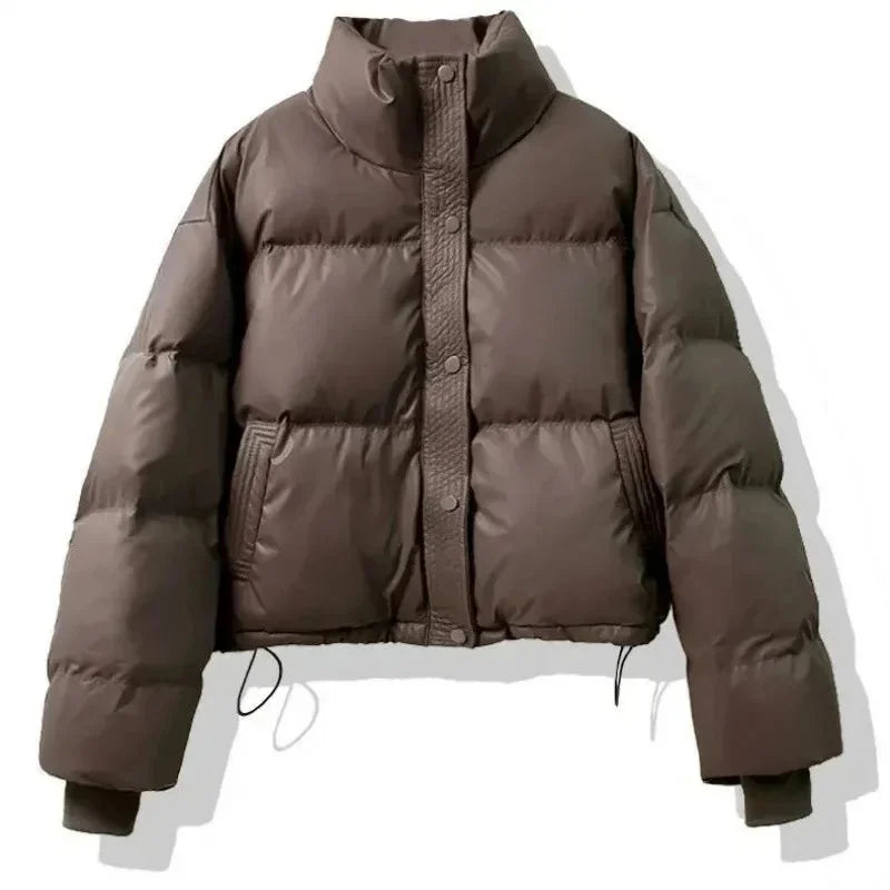 Clara Women's Puffer Jacket - front view