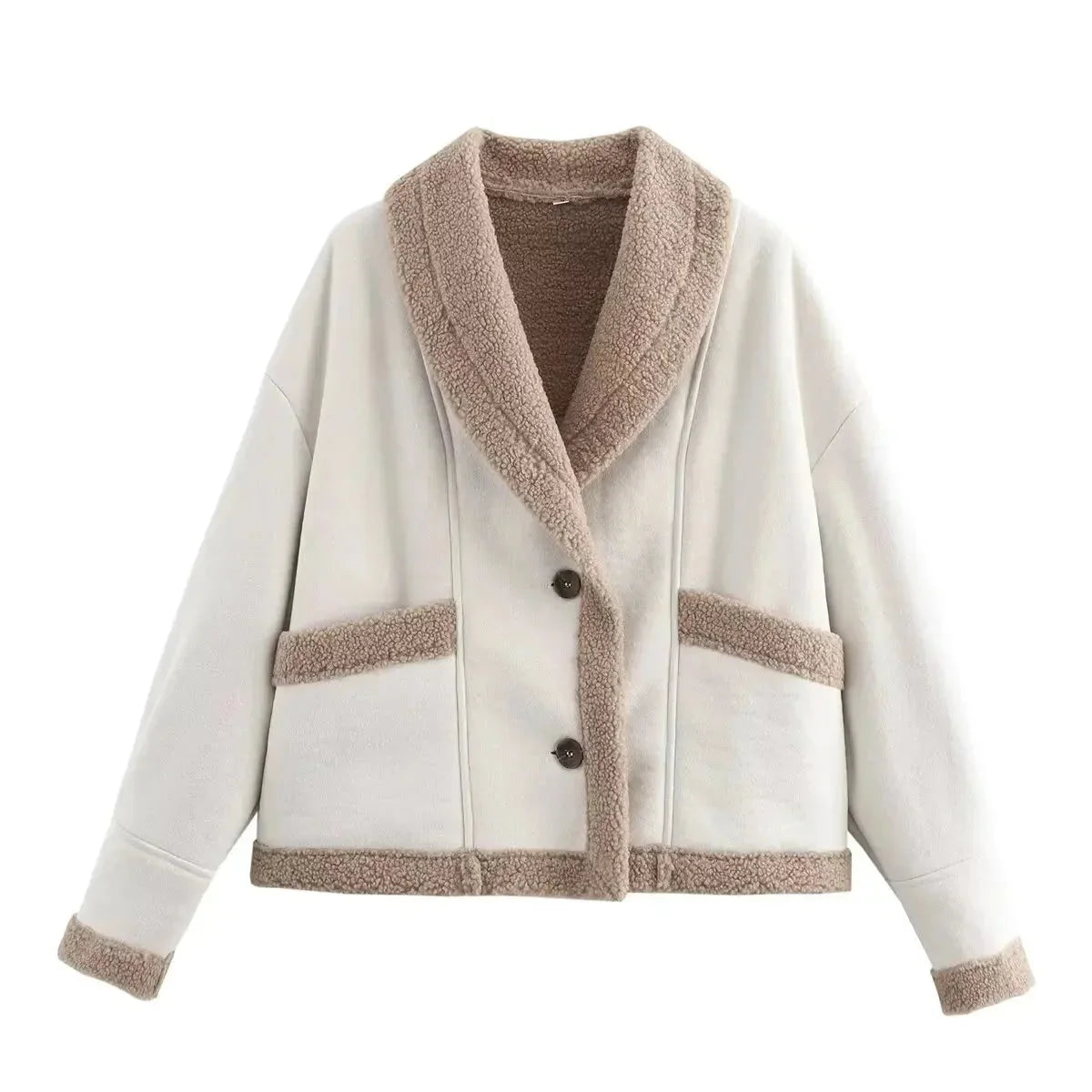 Astrid Women's Suede Blazer - full-length view