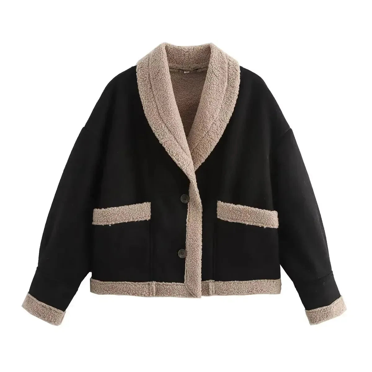 Astrid Women's Suede Blazer - flat lay