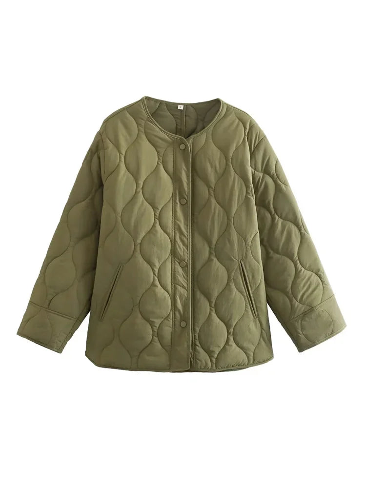 Anouk Women's Oversized Blazer - close-up detail