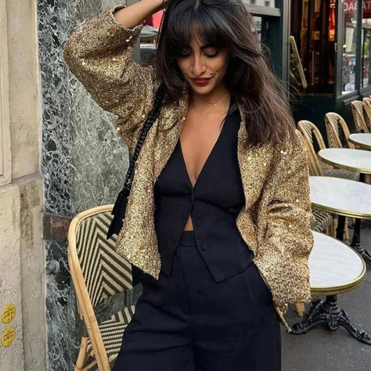 Rosa Women's Blazer - styled view