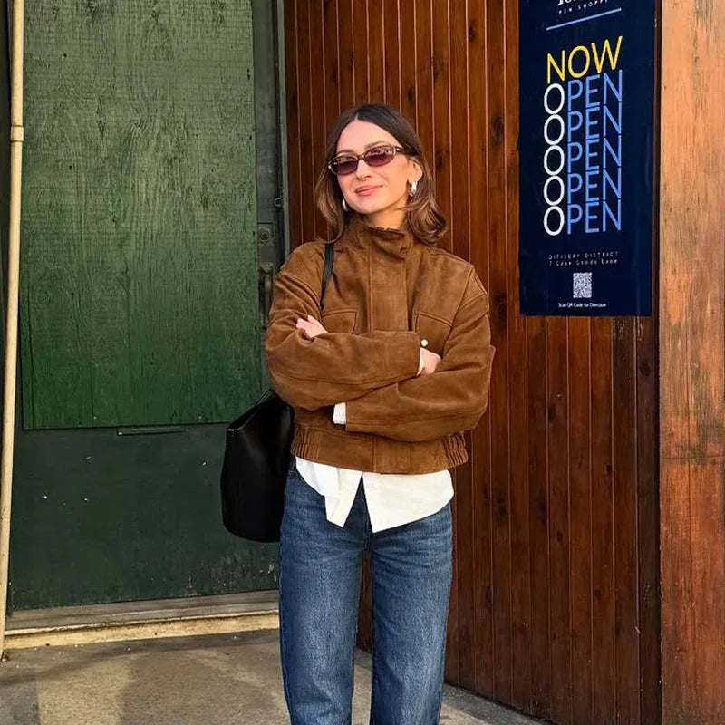 Romy Women's Blazer - styled view