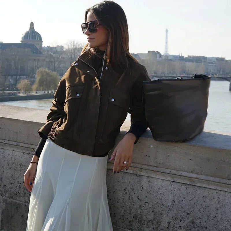 Romy Women's Blazer - back view