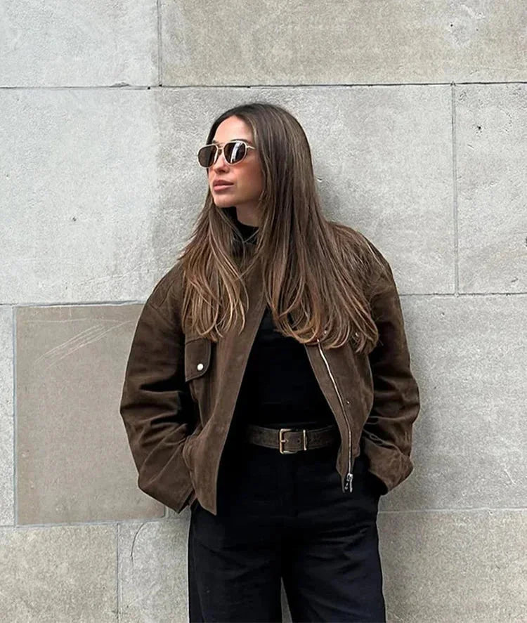 Romy Women's Blazer - full-length view