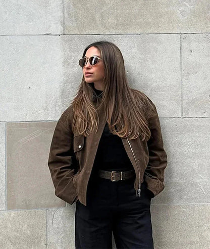 Romy Women's Blazer - full-length view