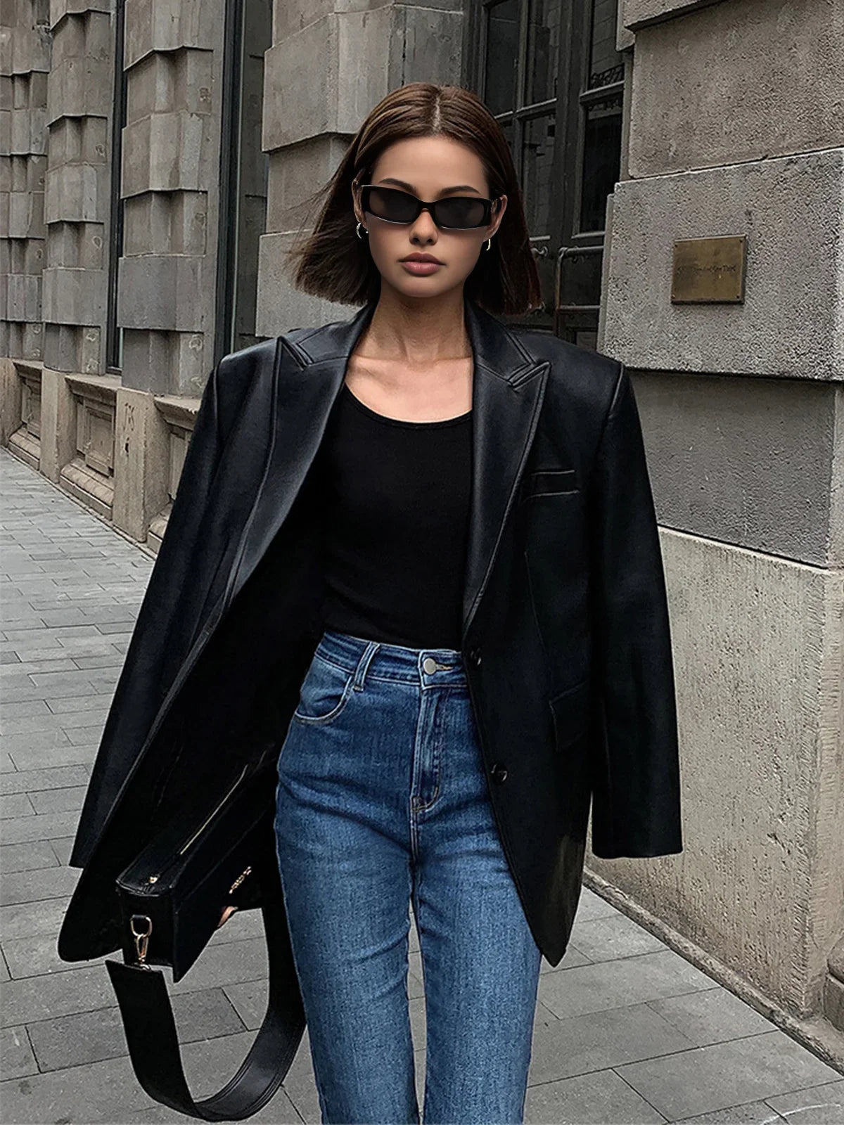Rosa Women's Oversized Blazer - back view