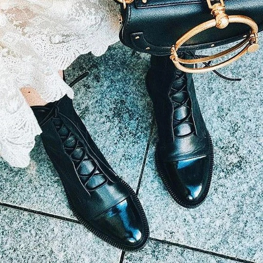 Yvette Women's Ankle Boots - close-up detail