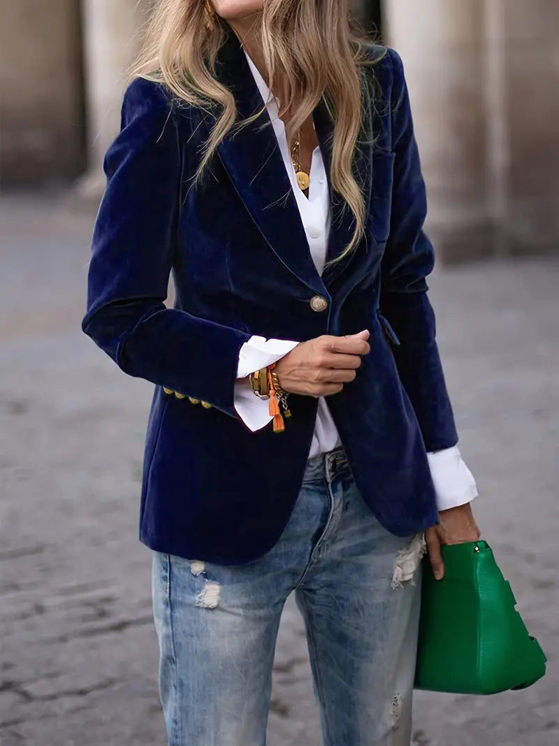 Esme Women's Blazer - styled view