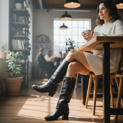 Verity Women's Boots - fabric and finish detail