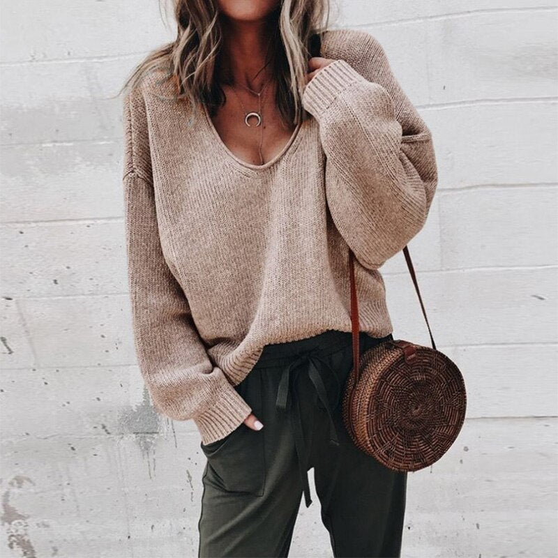 Darcy Women's Oversized Sweater - full-length view