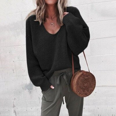 Darcy Women's Oversized Sweater - styled view