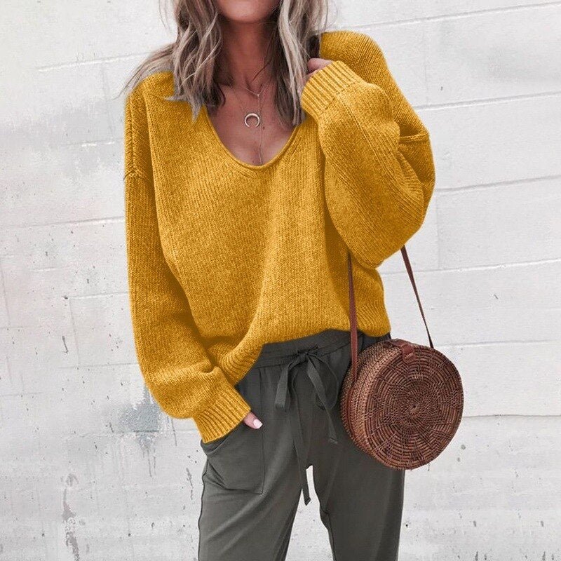 Darcy Women's Oversized Sweater - back view
