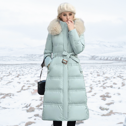 Yara Women's Puffer Jacket - flat lay