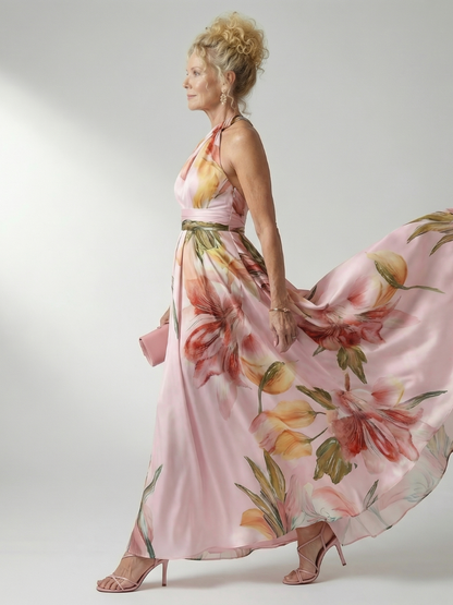 Alba Women's Maxi Dress - front view