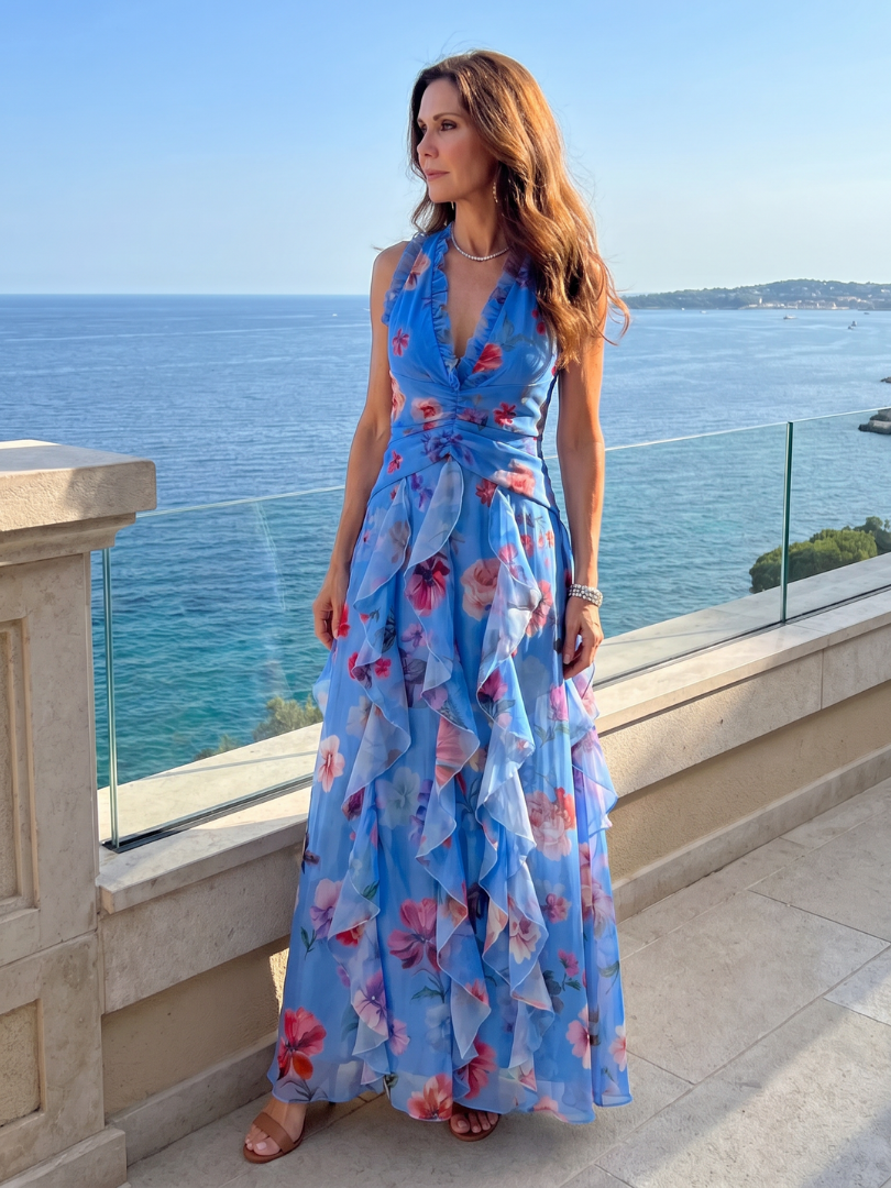 Mira Women's Maxi Dress - shown in use