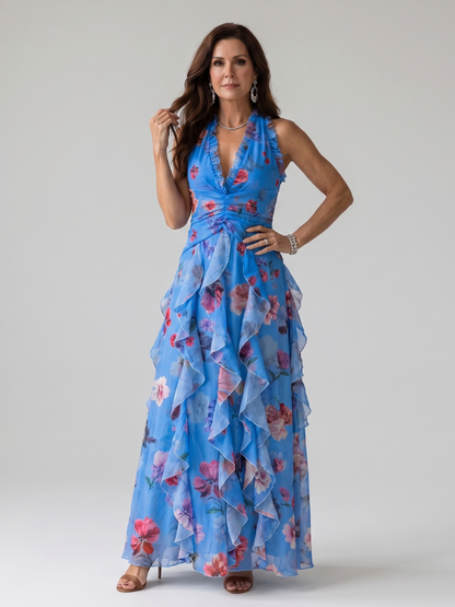 Mira Women's Maxi Dress - full-length view