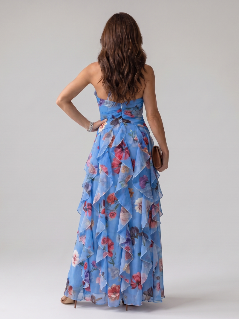 Mira Women's Maxi Dress - close-up detail