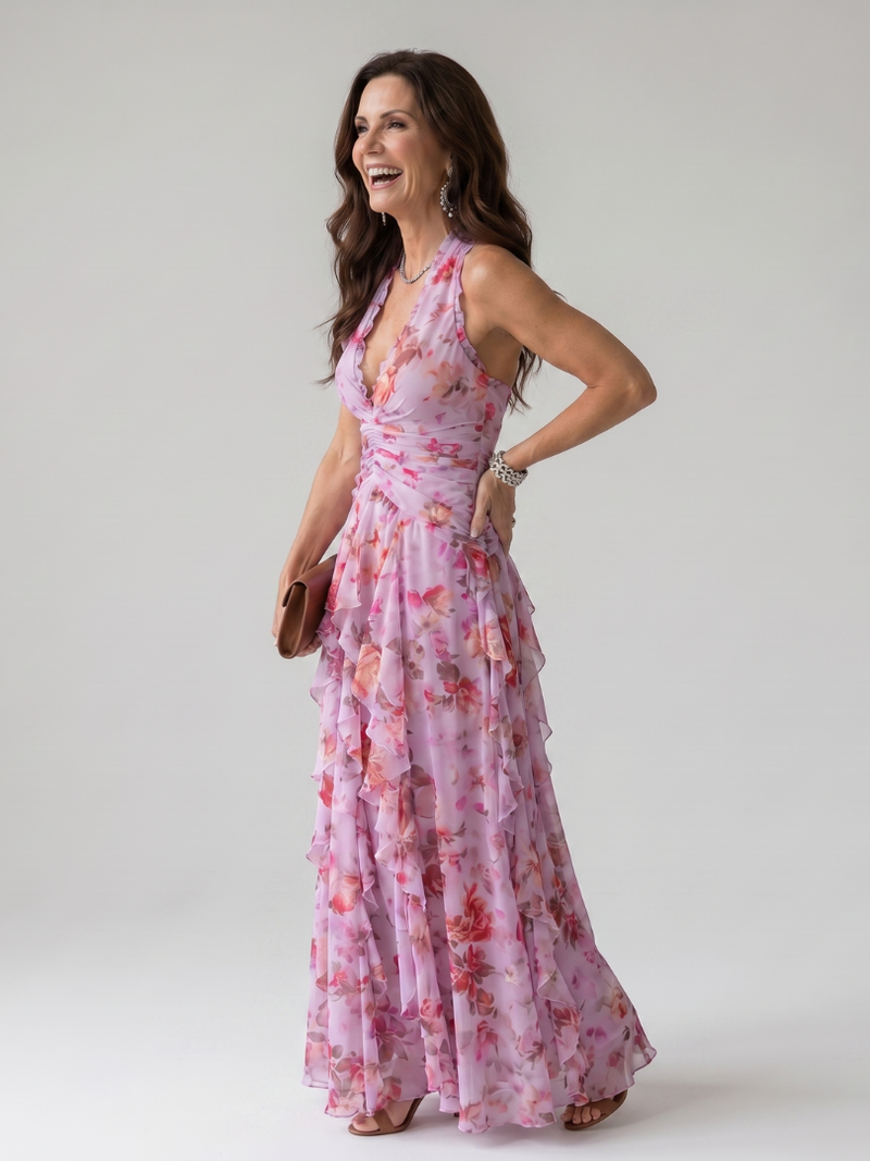 Mira Women's Maxi Dress - styled view