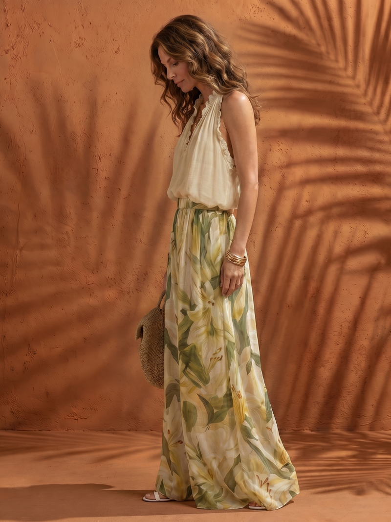 Sophie Women's Two-piece Set - fabric and finish detail