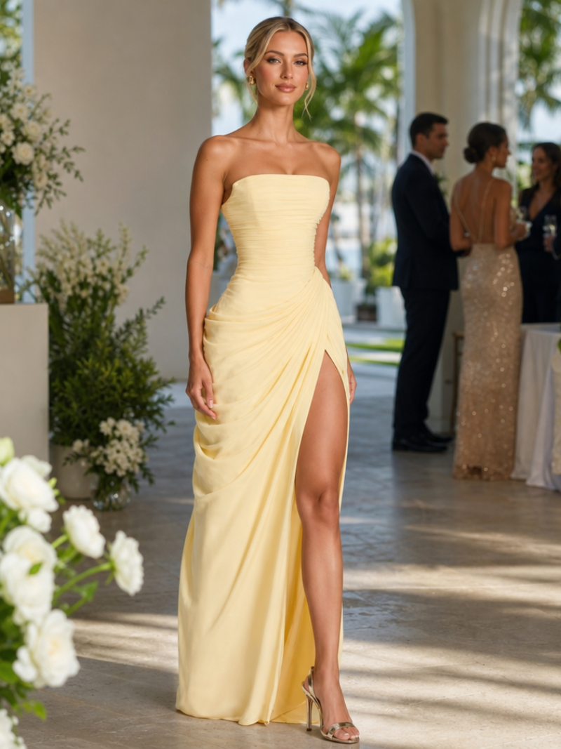 Maya Women's Maxi Dress - front view