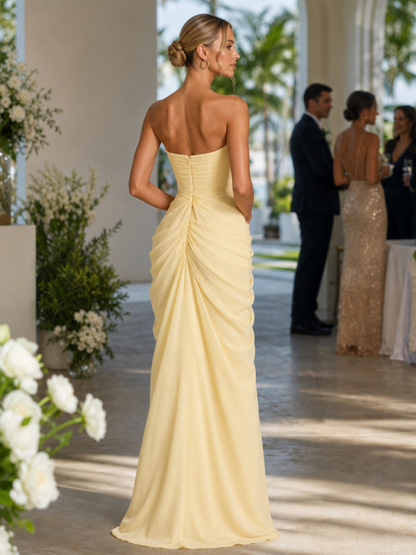 Maya Women's Maxi Dress - fabric and finish detail