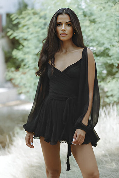 Winona Women's Mini Dress - back view