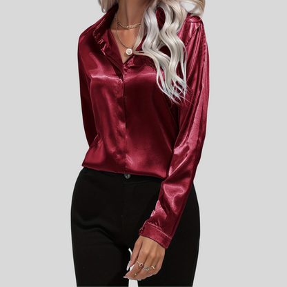 Willa Women's Blouse - back view