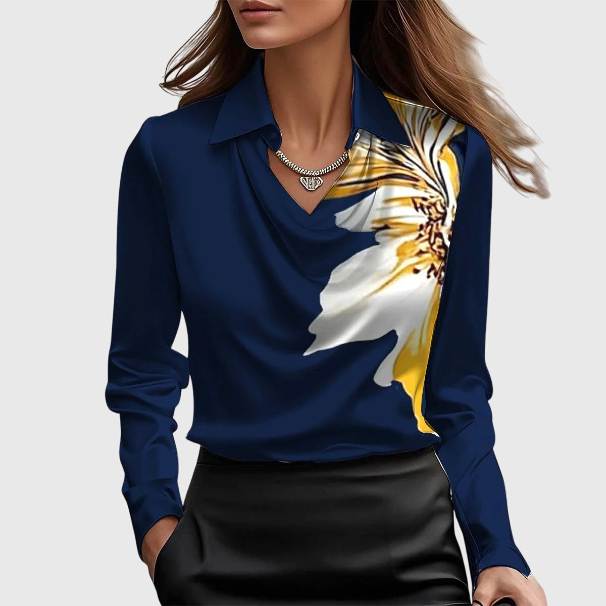 Clara Women's Blouse - shown in use