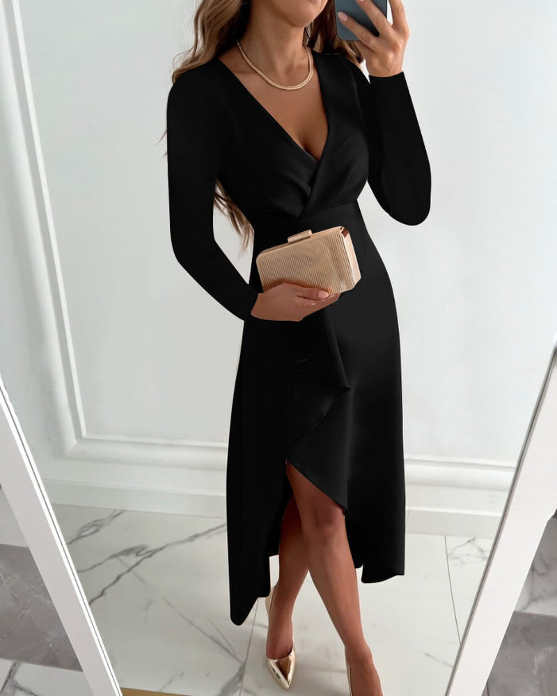 Willa Women's Midi Dress - front view