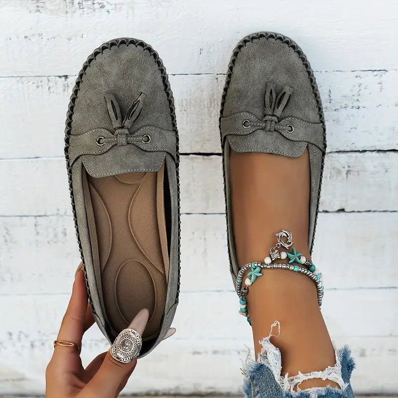 Lumi Women's Loafers - close-up detail