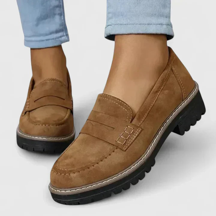 Selma Women's Loafers - back view