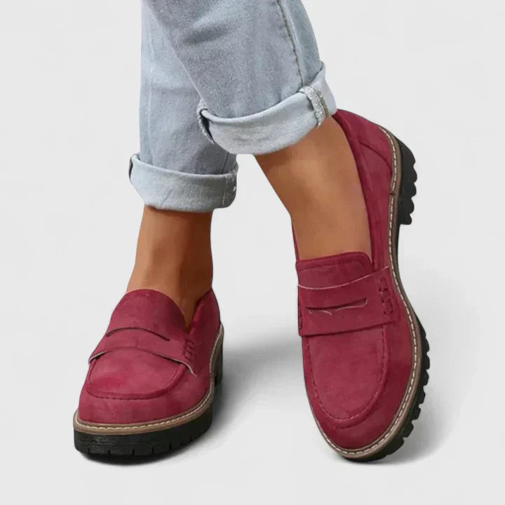 Selma Women's Loafers - close-up detail