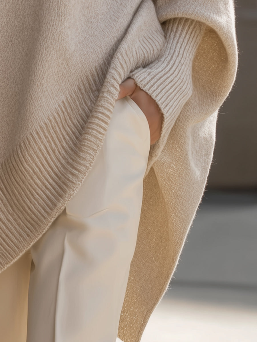 Genevieve Women's Oversized Sweater - full-length view